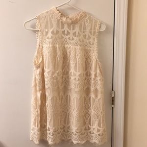 Beautiful high neck tank, perfect for holidays!